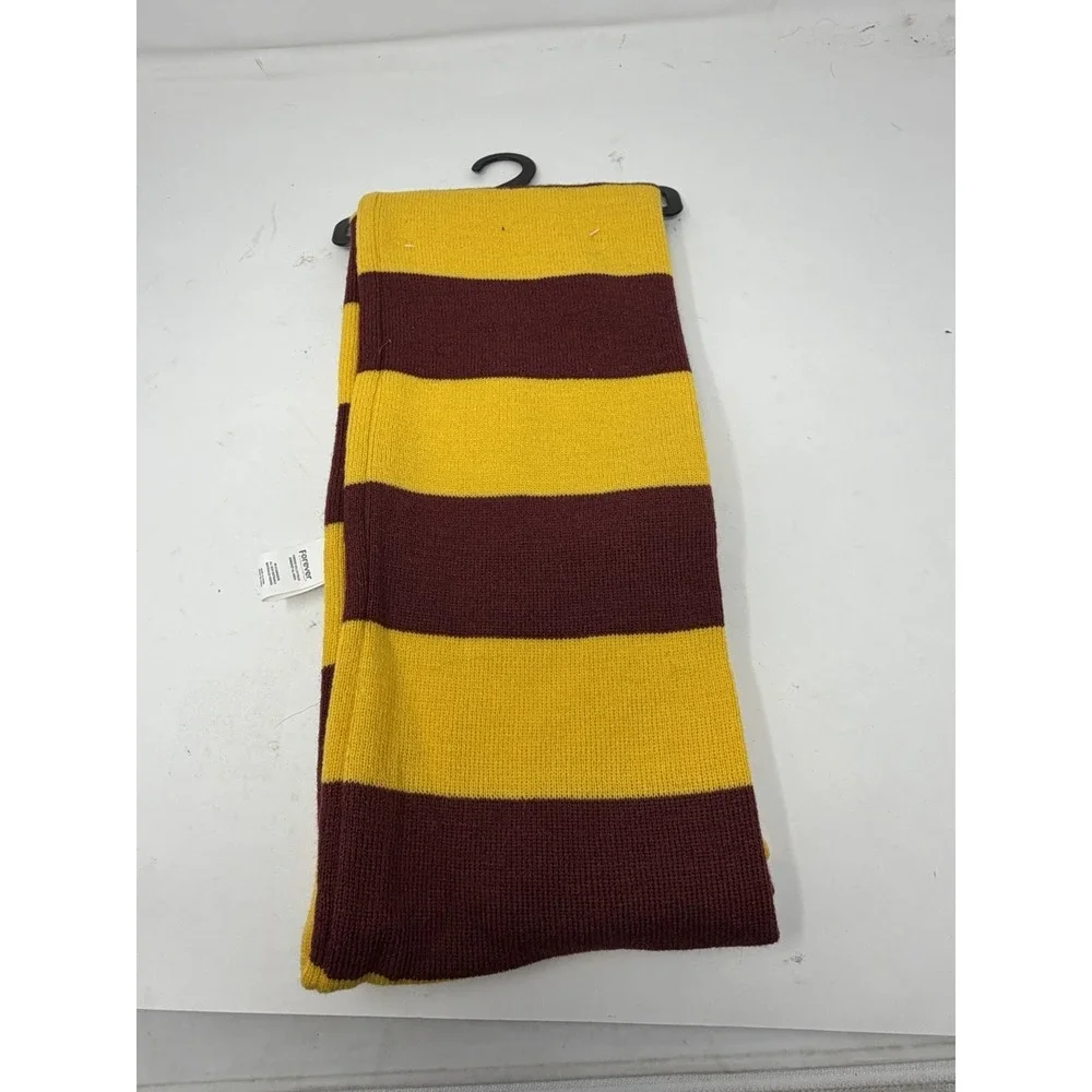 Washington Redskins NFL Knit Scarf Forever Collectibles NWT Burgundy Gold Stripe